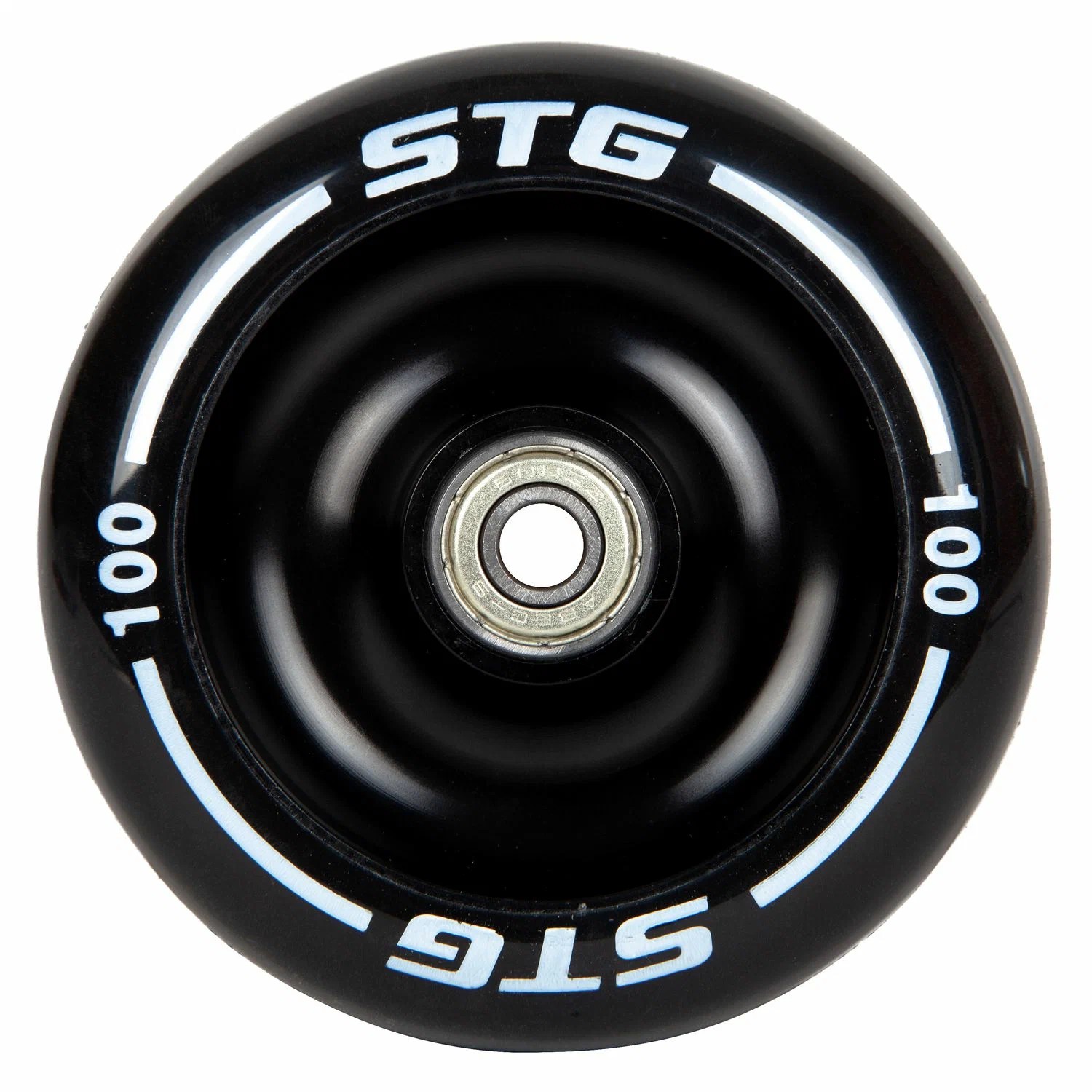 фото Stinger колесо stg pu 100mm, для трюковых самокатов (x105165), цвет черный