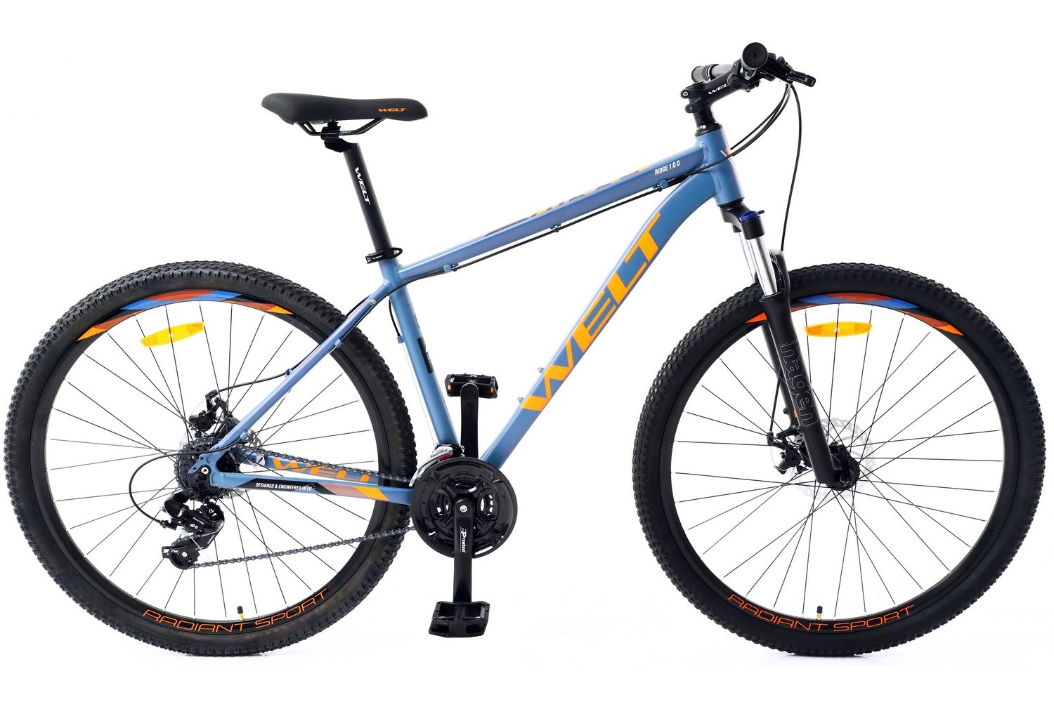 Горный велосипед Welt Ridge 1.0 D 29, год 2022, цвет Синий, ростовка 18