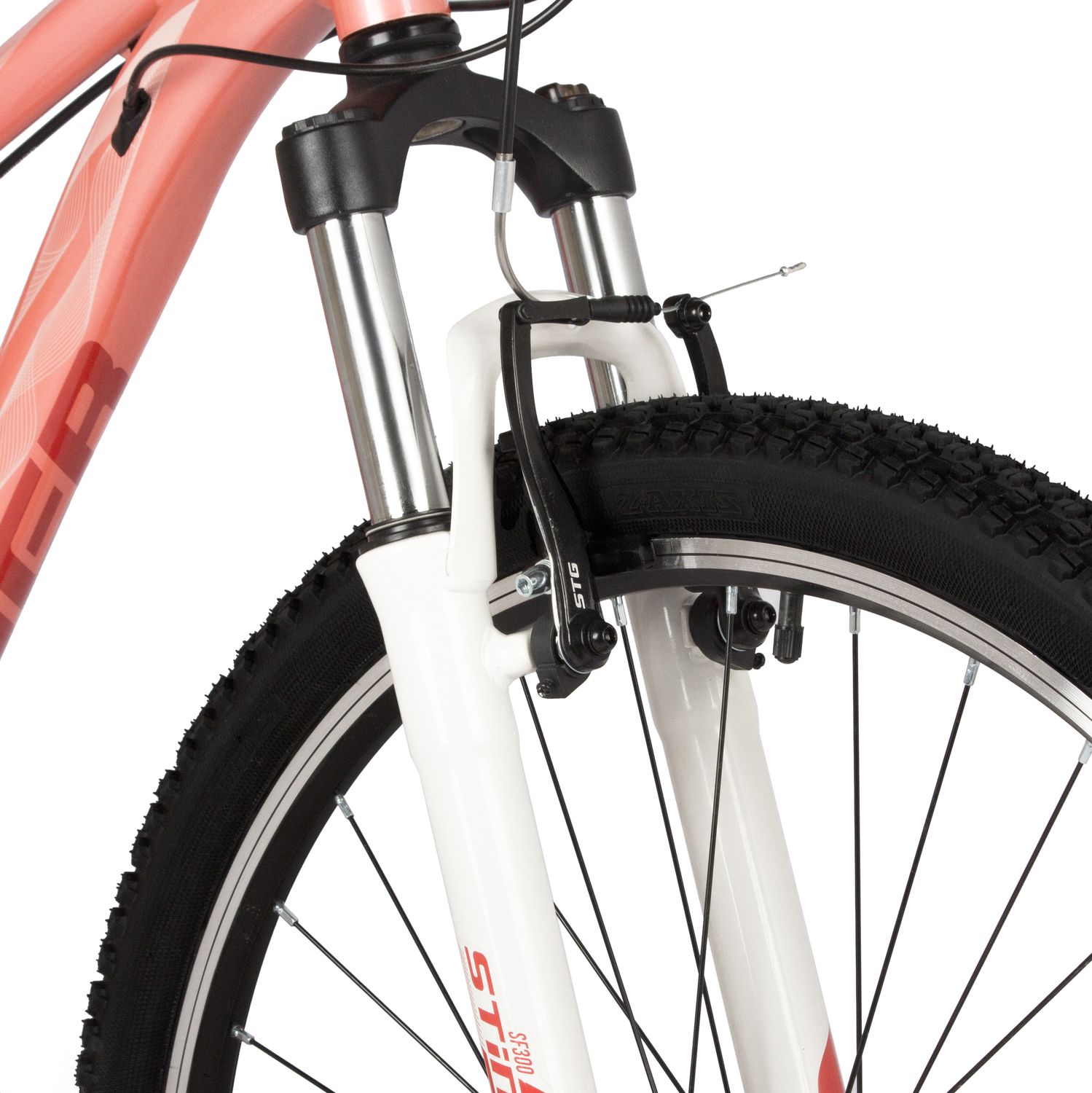 Женский велосипед Stinger Laguna STD 27.5, год 2022, цвет Розовый, ростовка 17