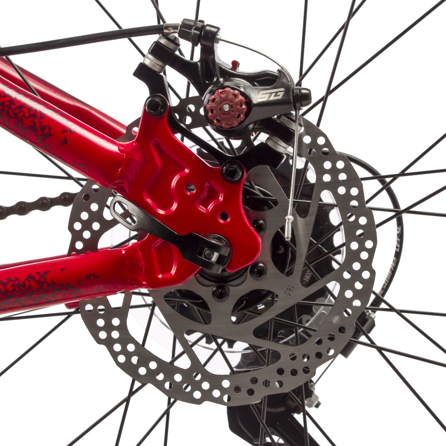Горный велосипед Stinger Element Evo 26, год 2023, цвет Красный, ростовка 18