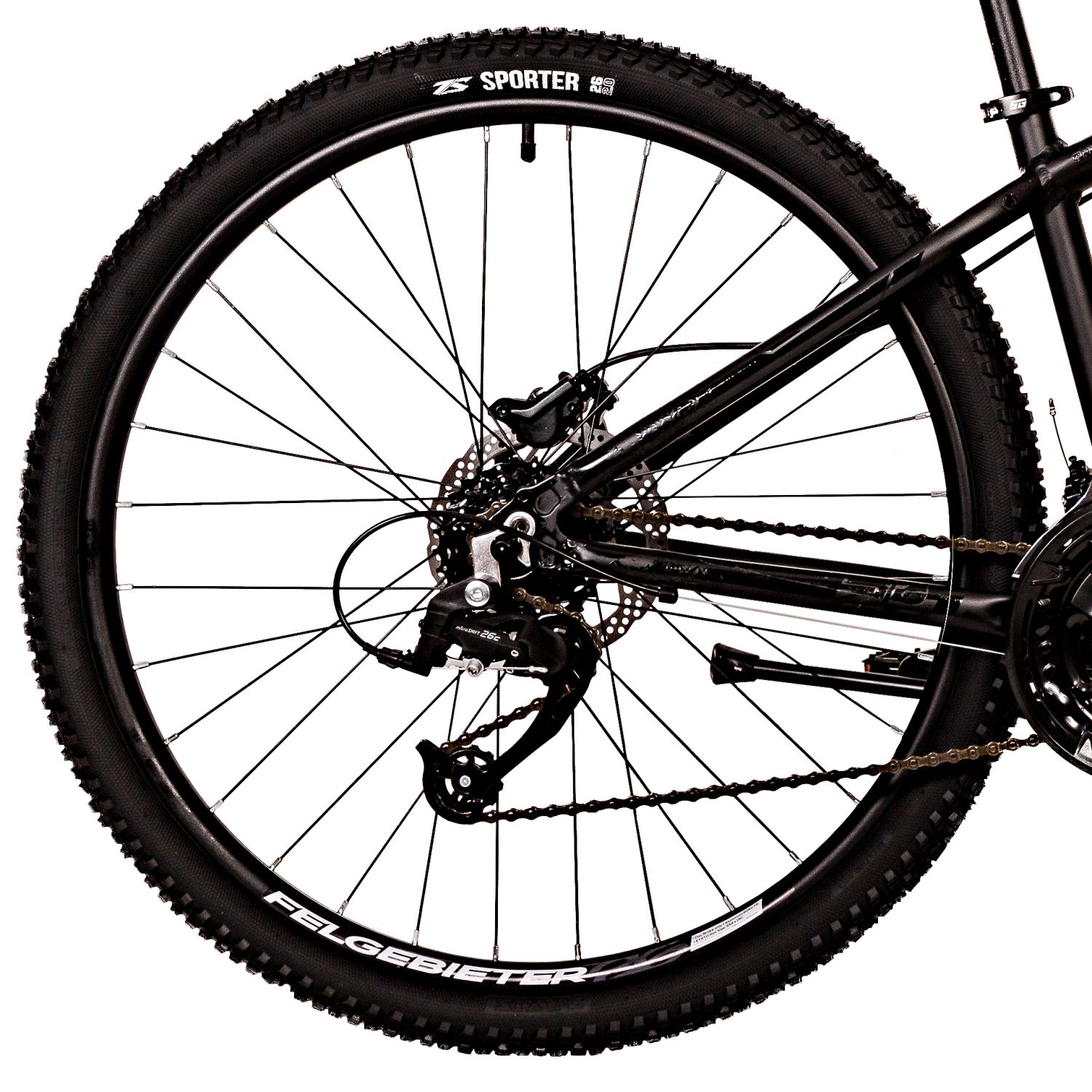 Горный велосипед Stinger Element Pro 26, год 2023, цвет Черный, ростовка 14