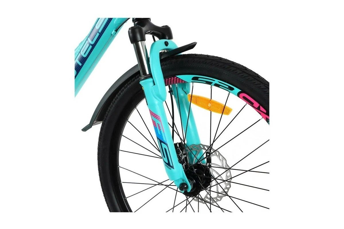 Подростковый велосипед Stels Navigator 430 MD 24 V010, год 2023, цвет Зеленый