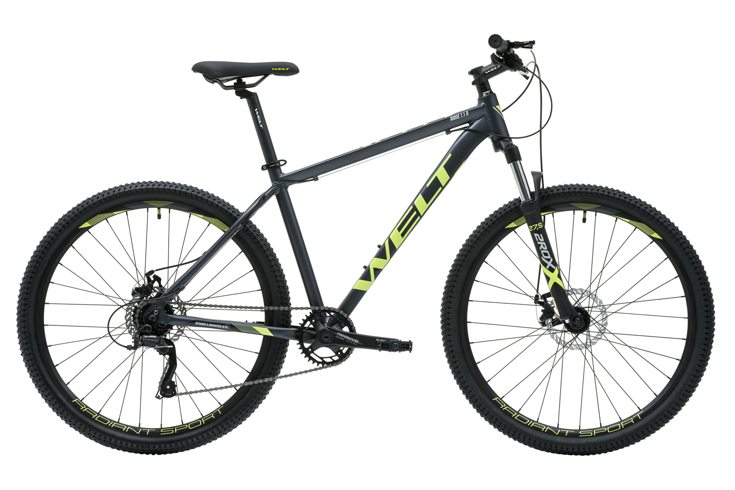 Горный велосипед Welt Ridge 1.1 D 27, год 2024, цвет Серебристый, ростовка 16