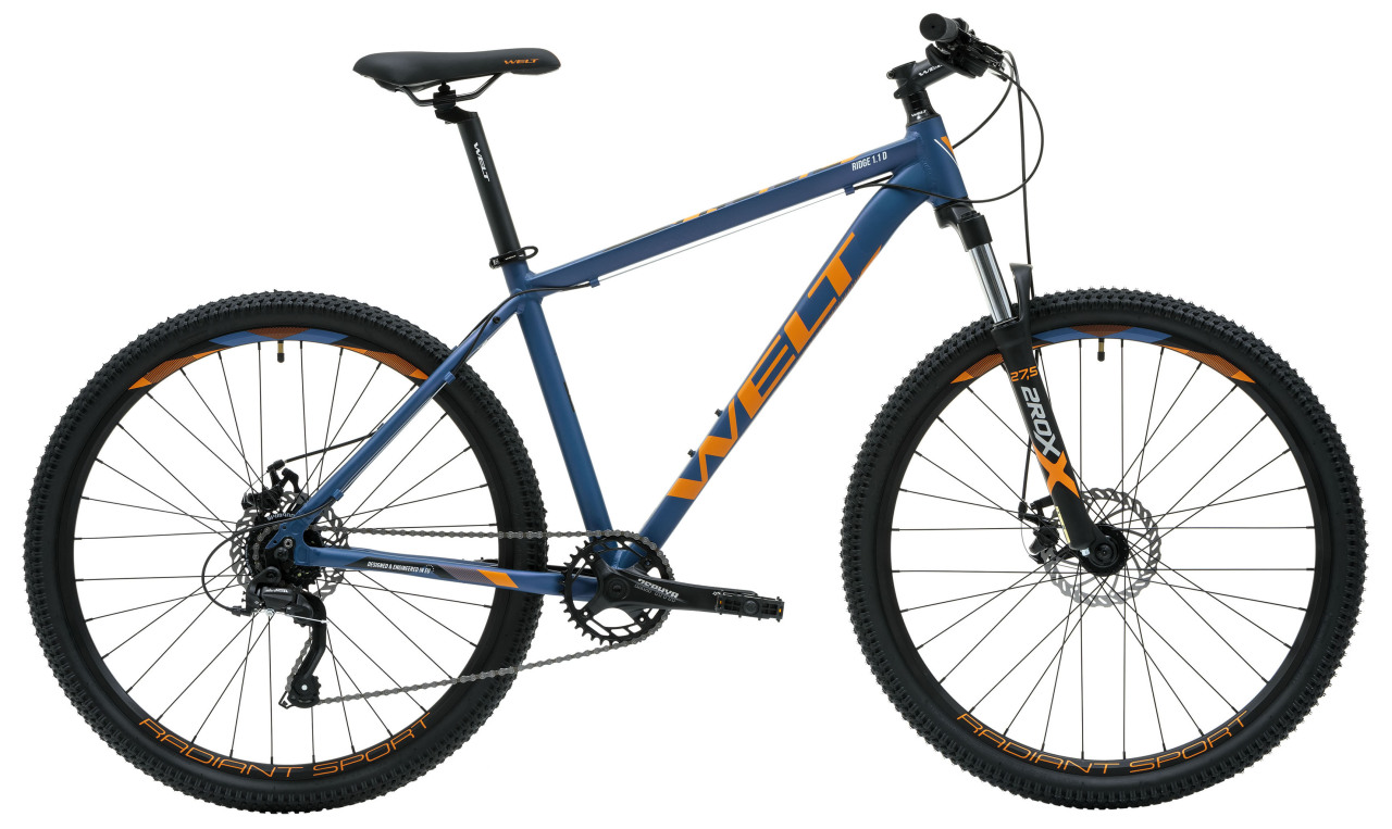 Горный велосипед Welt Ridge 1.1 D 29, год 2024, цвет Синий, ростовка 20