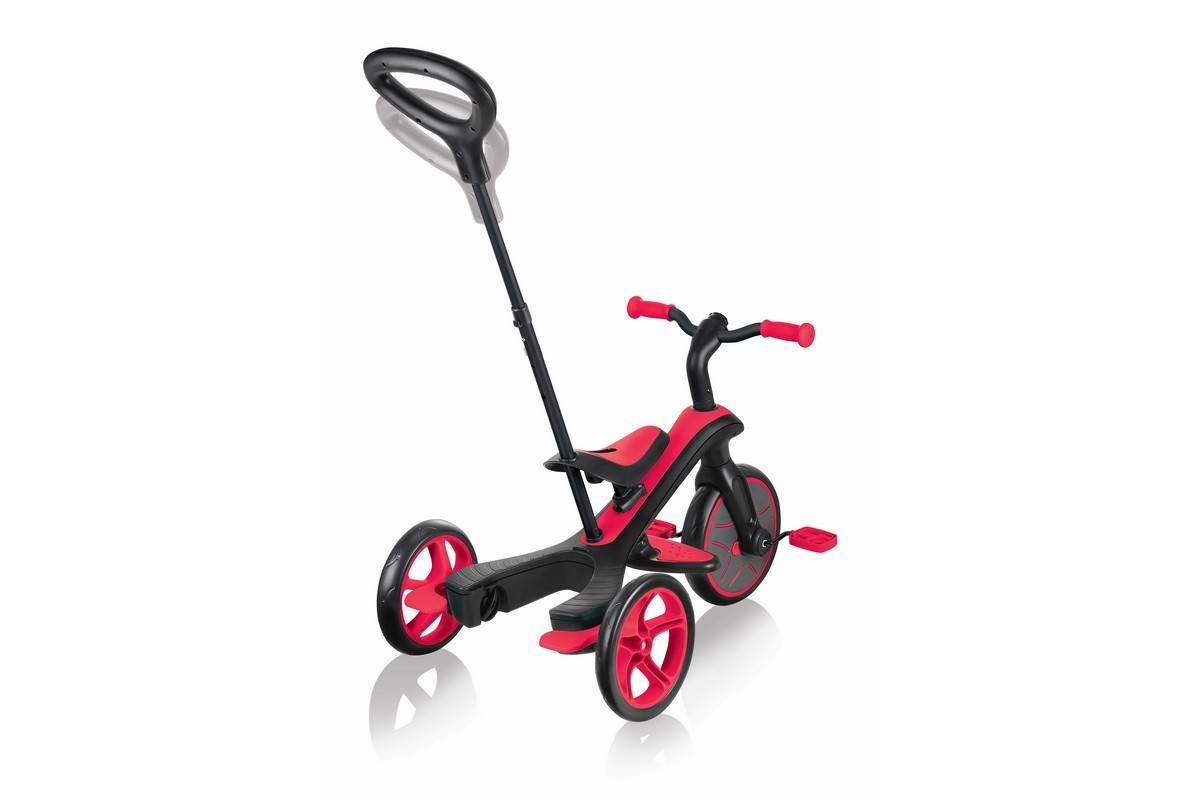 фото Детский велосипед globber trike explorer (4 in 1), год 2020, цвет розовый