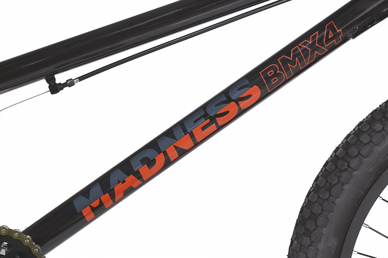 Экстремальный велосипед Stark Madness BMX 4, год 2022, цвет Красный-Черный, ростовка 9