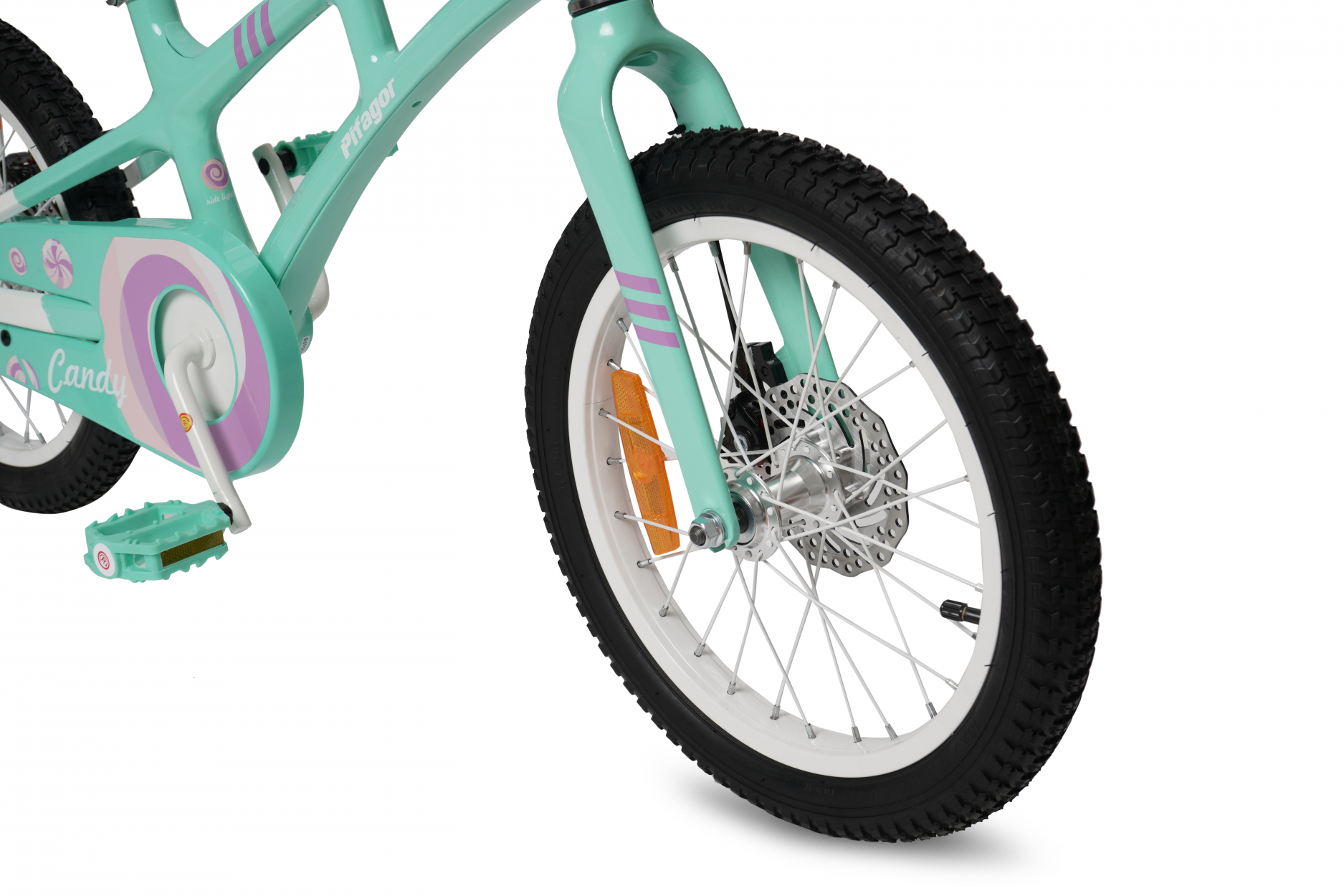 фото Детский велосипед pifagor candy 16, год 2022, цвет зеленый