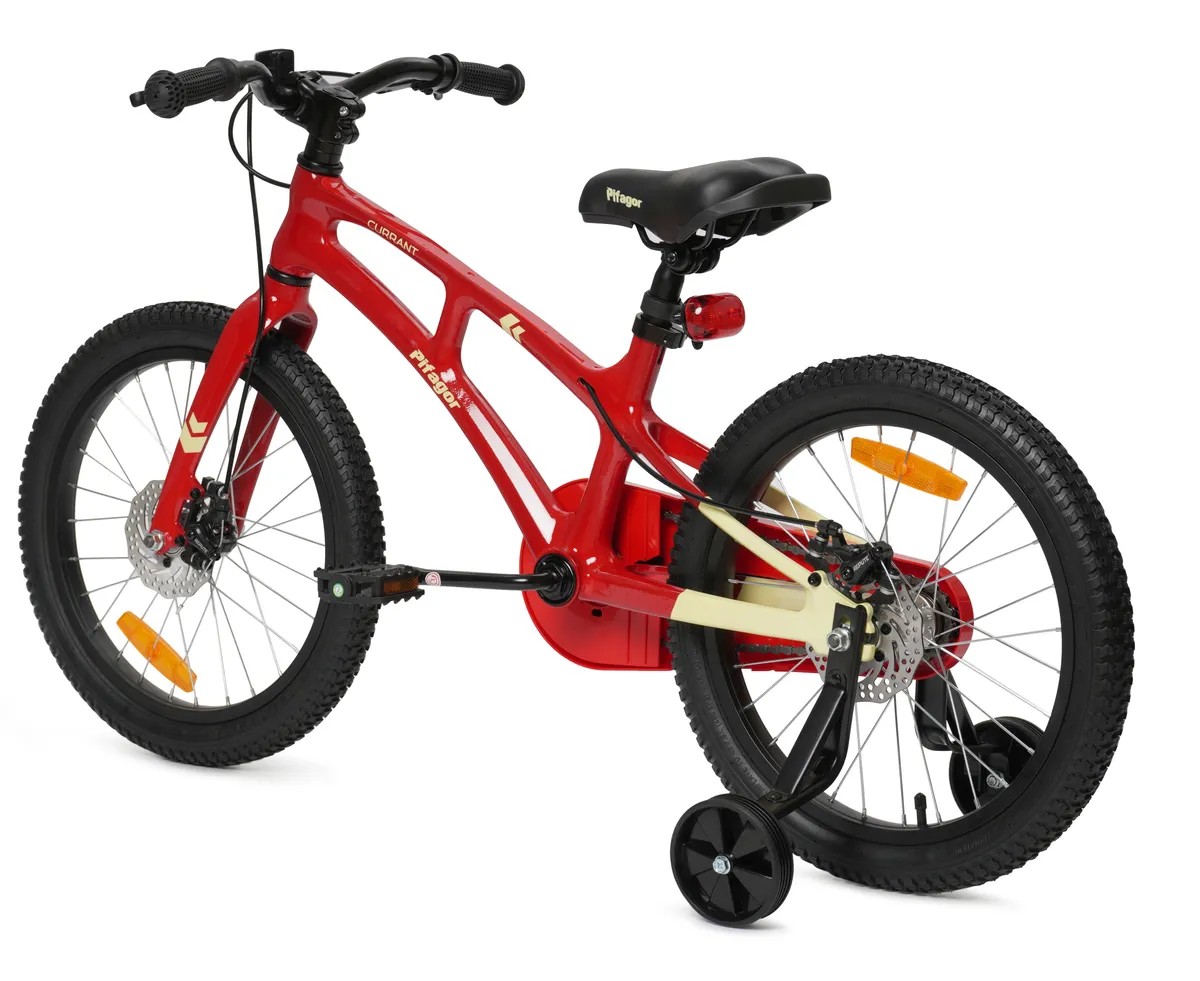фото Детский велосипед pifagor currant 18, год 2022, цвет красный