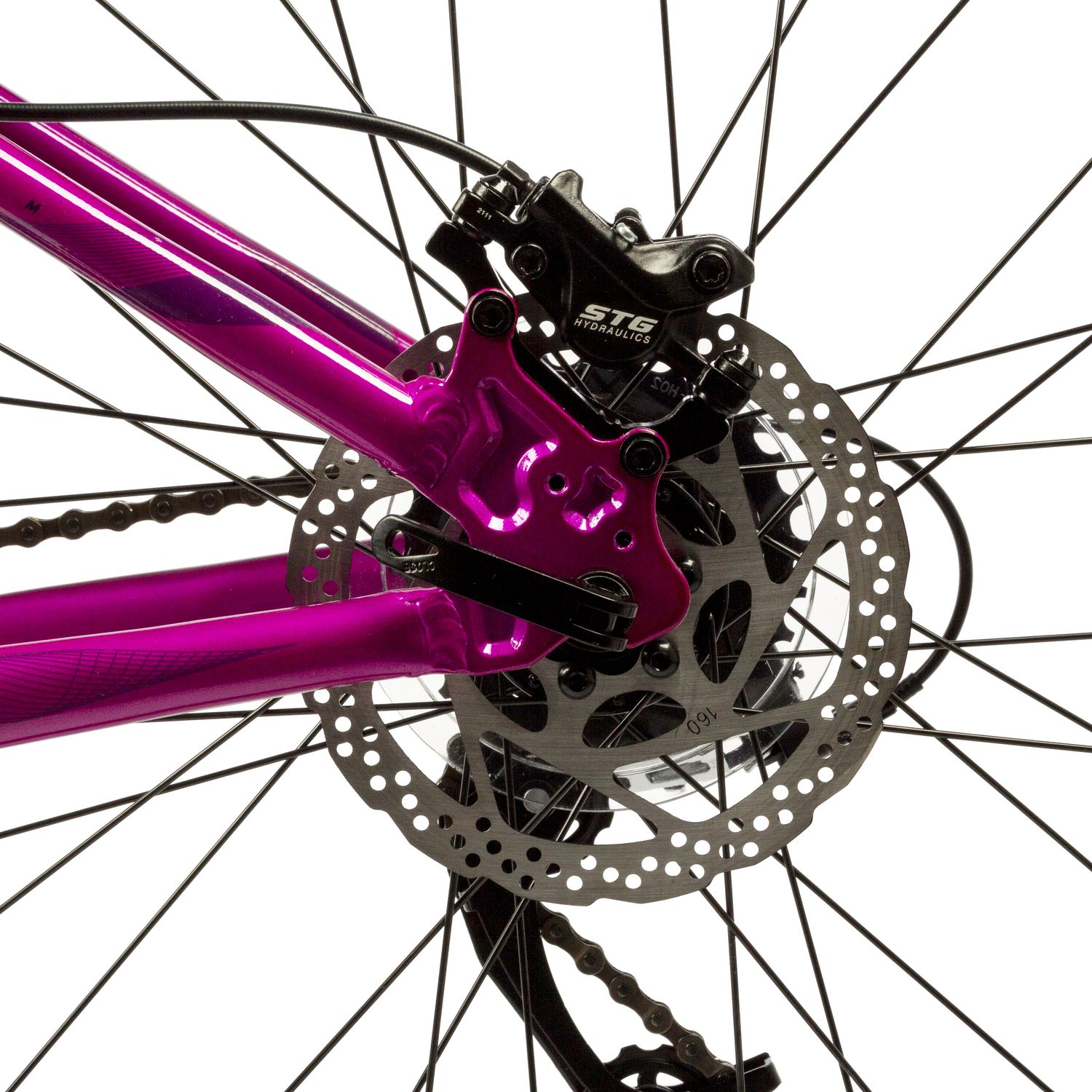 фото Женский велосипед stinger laguna pro se 27.5, год 2022, цвет синий, ростовка 19