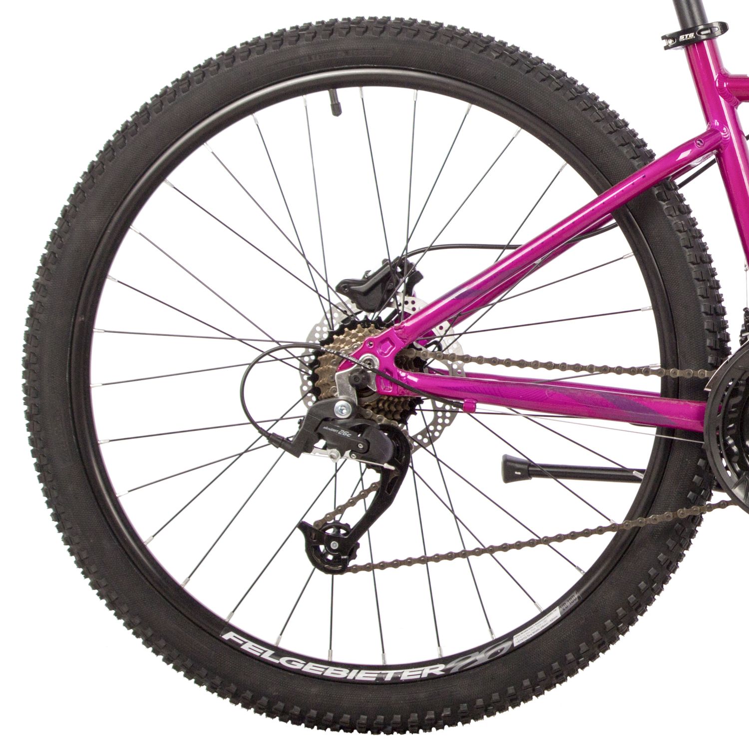 Женский велосипед Stinger Laguna Pro SE 26, год 2022, цвет Розовый, ростовка 17