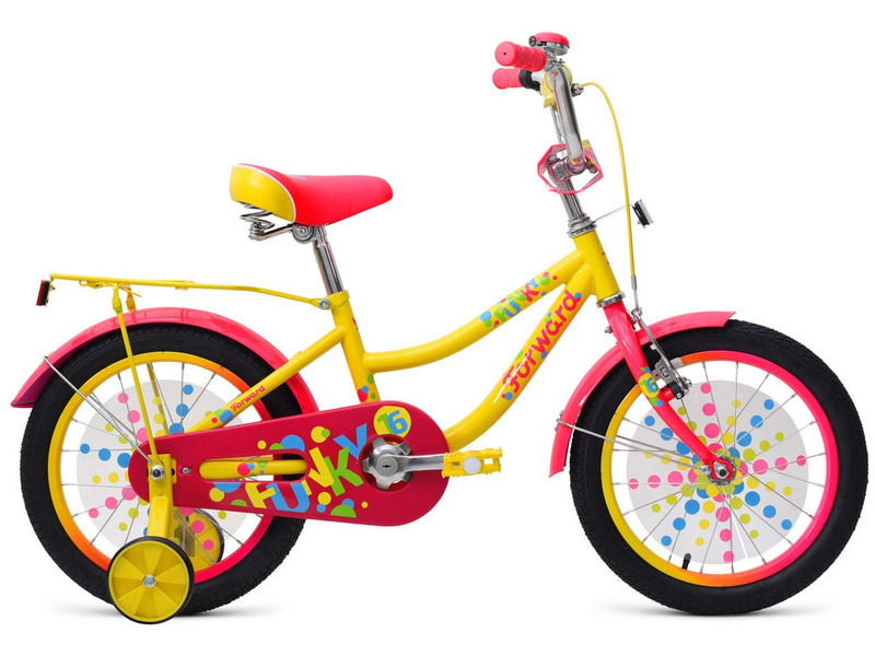 Фото Велосипед детский для мальчиков и девочек от 3 до 5 лет Forward Funky 16 2019