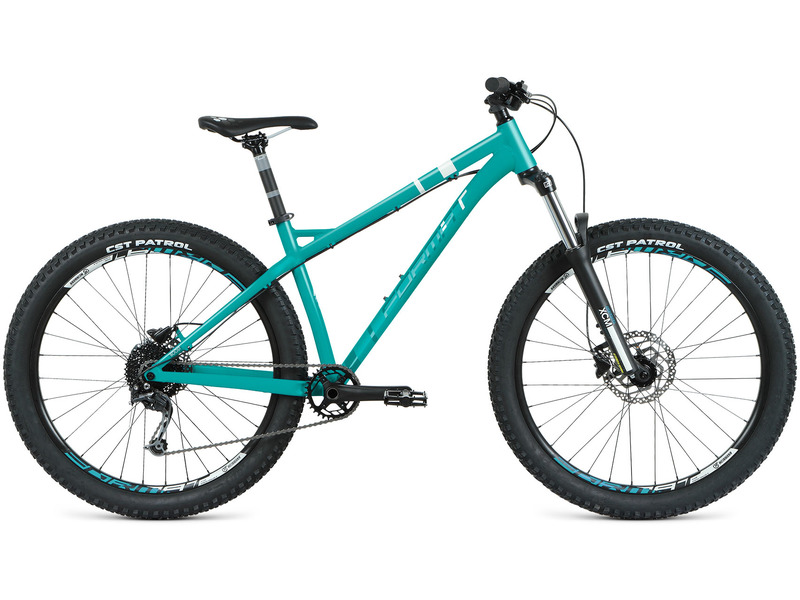 Горный велосипед Format 1313 Plus 27.5, год 2021, цвет Зеленый-Голубой, ростовка 17