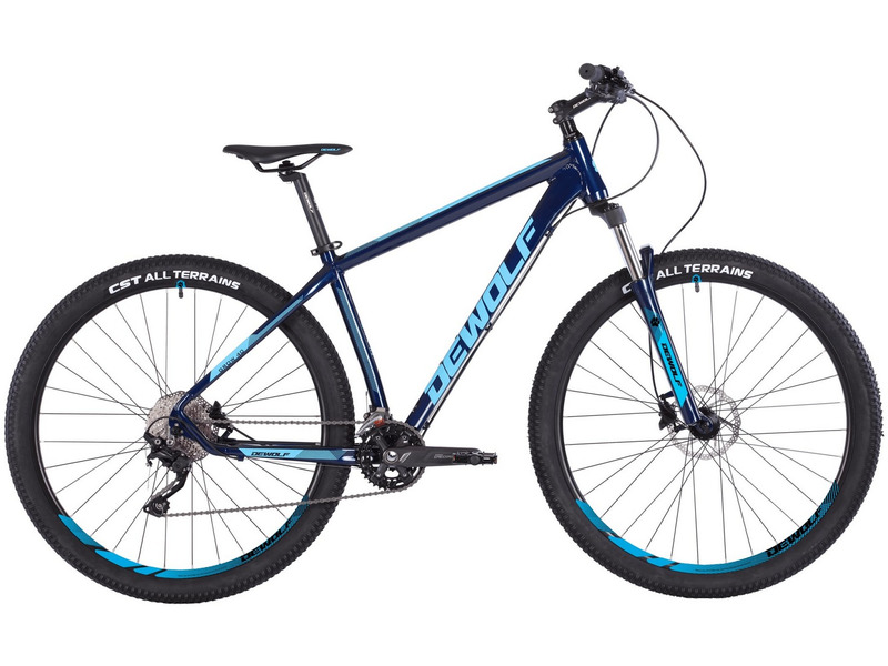 Горный велосипед Dewolf Grow 40, год 2021, цвет Синий-Голубой, ростовка 20