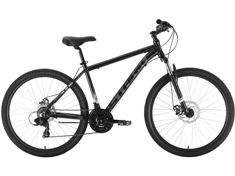 Горный велосипед Stark Indy 27.1 D, год 2022, цвет Черный-Белый, ростовка 16