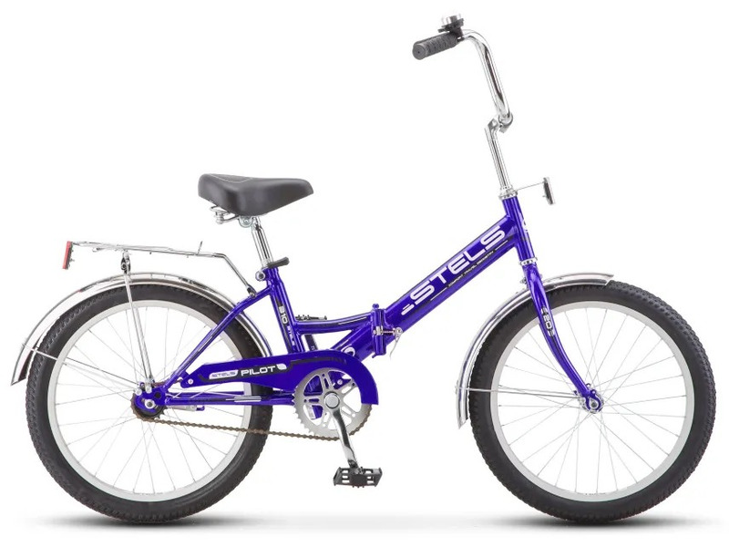 Складной велосипед Stels Pilot 310 20 Z010, год 2022, цвет Синий, ростовка 13