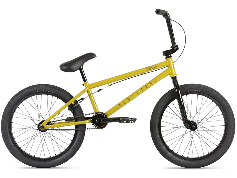 Экстремальный велосипед Haro Boulevard 20, год 2021, цвет Желтый, ростовка 20.75