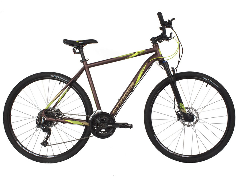 Дорожный велосипед Stinger Campus Evo 28, год 2021, цвет Коричневый, ростовка 23.5