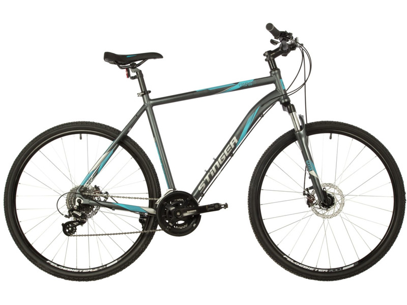 Дорожный велосипед Stinger Campus STD 28, год 2021, цвет Серебристый, ростовка 23.5