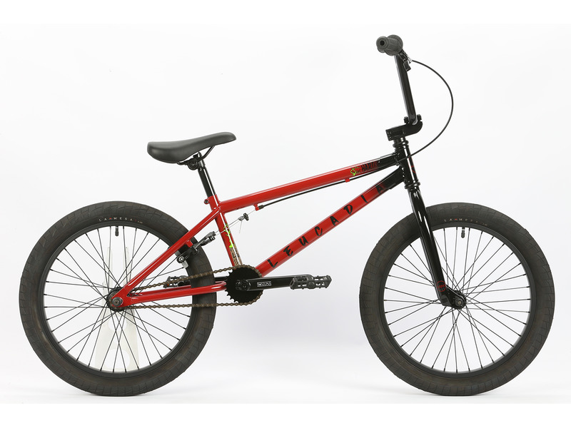 Экстремальный велосипед Haro Leucadia, год 2022, цвет Красный-Черный, ростовка 20.5