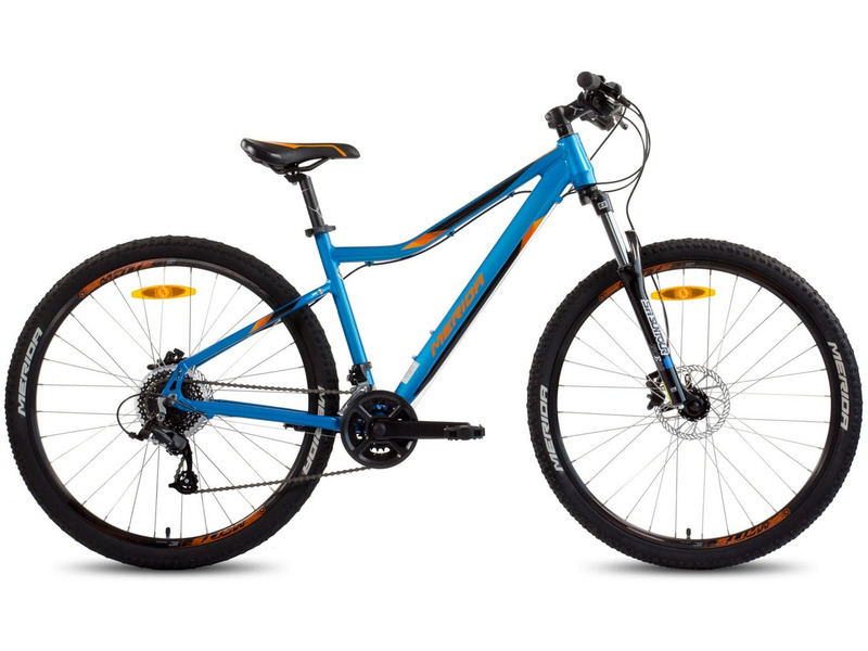 фото Женский велосипед merida matts 7.10, год 2022, цвет синий-черный, ростовка 13.5