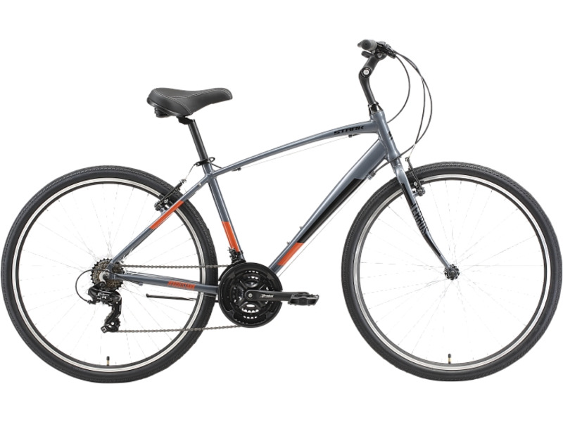 Дорожный велосипед Stark Terros 28.2 V, год 2023, цвет Серебристый-Черный, ростовка 16