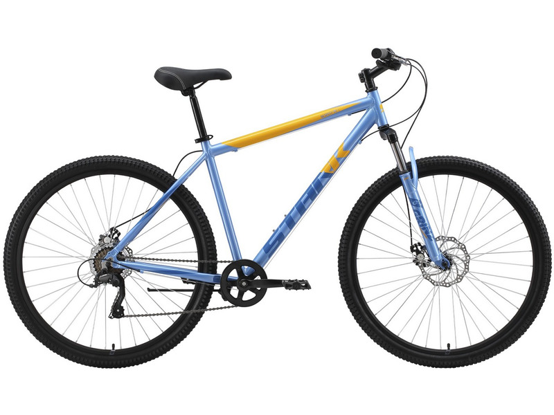 Горный велосипед Stark Respect 29.1 D Microshift, год 2023, цвет Голубой-Синий, ростовка 22