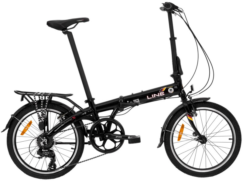 Складной велосипед Foldx FoldX Line, год 2023, цвет Черный