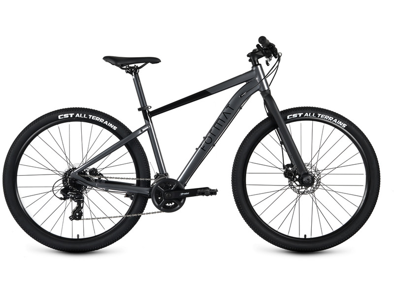 Горный велосипед Format 1432 27.5, год 2023, цвет Серебристый-Черный, ростовка 19