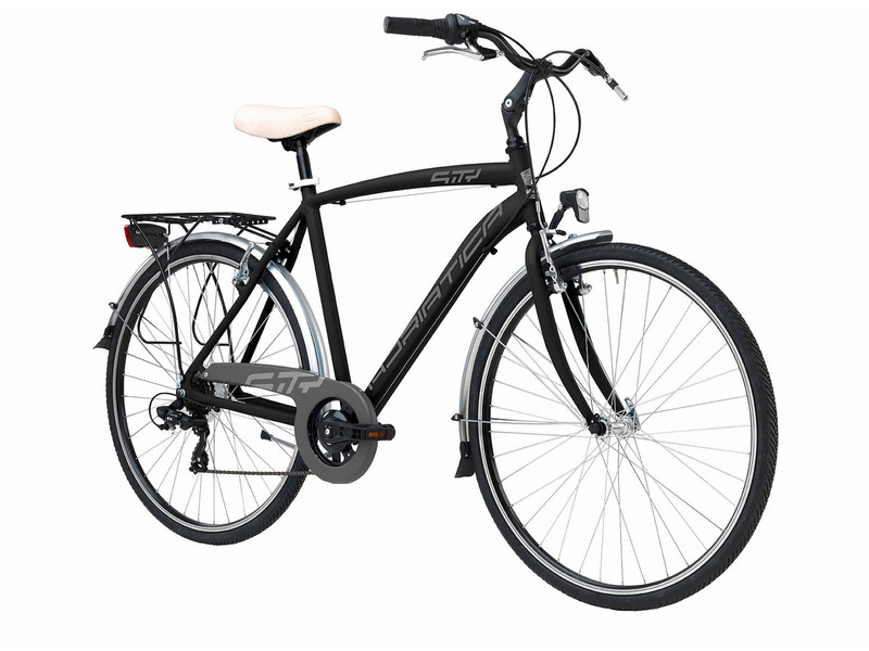 Дорожный велосипед Adriatica Sity 3 Man 28 6-sp, год 2020, цвет Черный, ростовка 21.5