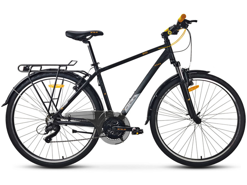 Дорожный велосипед Stels Navigator 800 V 28 V010, год 2023, цвет Черный, ростовка 19