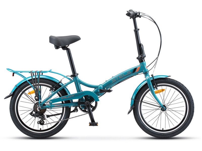 Складной велосипед Stels Pilot 650 20 V010, год 2023, цвет Синий