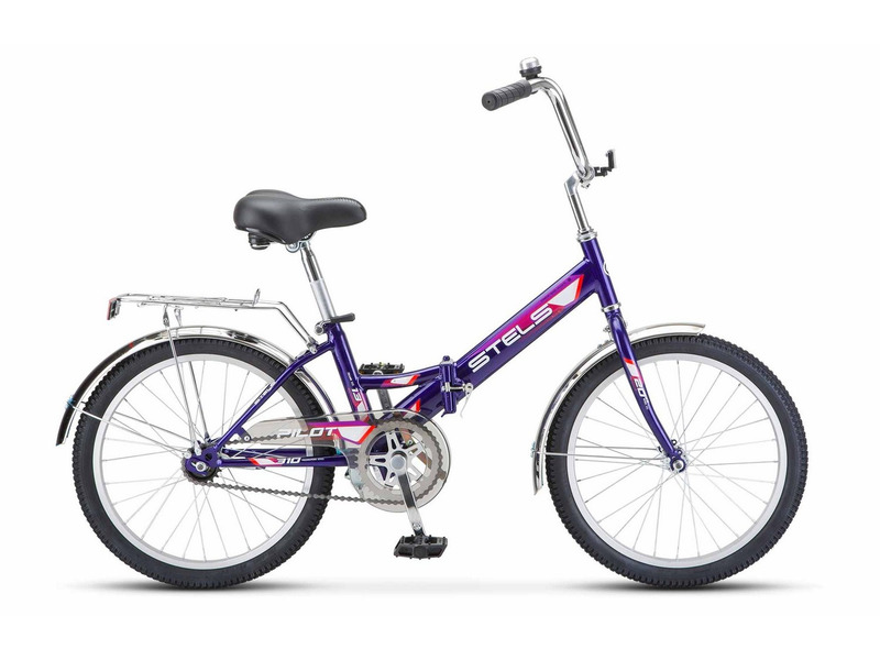 Складной велосипед Stels Pilot 310 20 Z010, год 2023, цвет Фиолетовый, ростовка 13