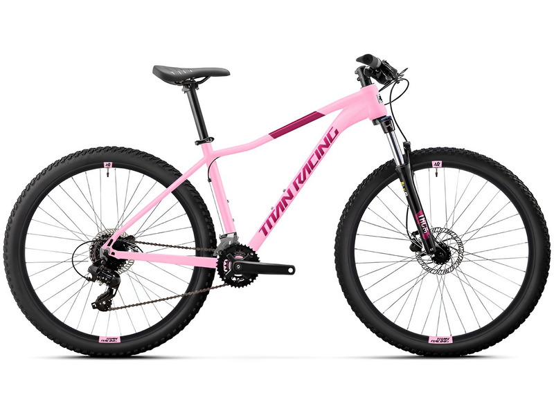 Женский велосипед Titan Racing Rogue Calypso Alpine, год 2024, цвет Розовый-Красный, ростовка 17