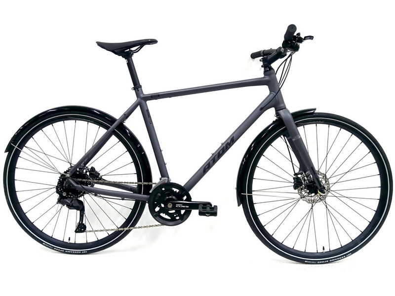 Дорожный велосипед Atom Symbiotic Speed, год 2024, цвет Серебристый, ростовка 23.5