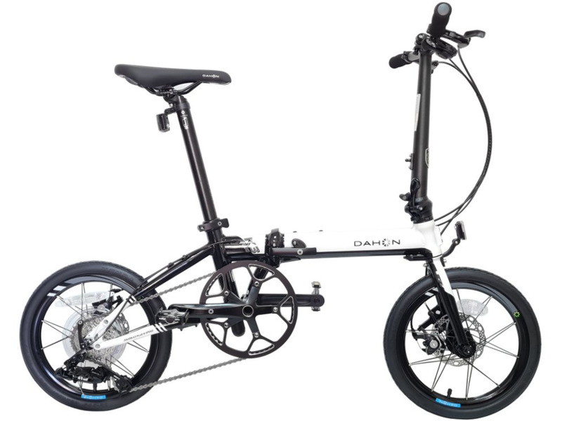 Складной велосипед Dahon K3 Plus, год 2022, цвет Черный-Белый