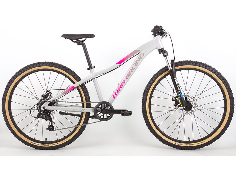 Подростковый велосипед Titan Racing Calypso 26 Disc M, год 2024, цвет Серебристый-Розовый