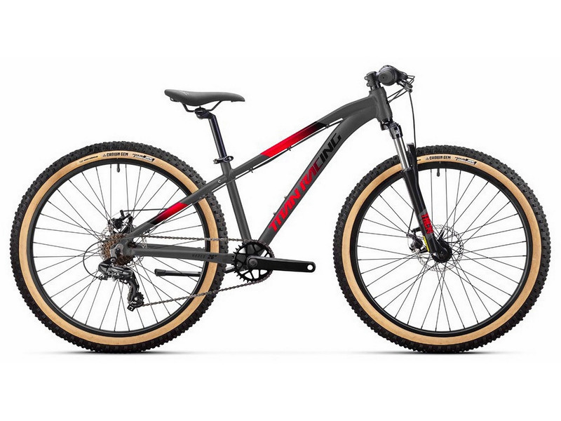 Подростковый велосипед Titan Racing Hades 26 Disc M год 2024 цвет Серебристый-Красный 36110₽