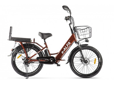 Велосипед Eltreco Green City e-Alfa Fat 2024 год