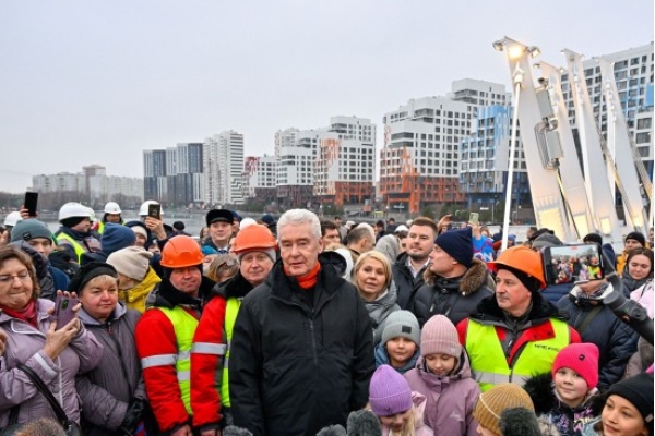 Новый мост для велосипедистов и пешеходов открыт в Москве