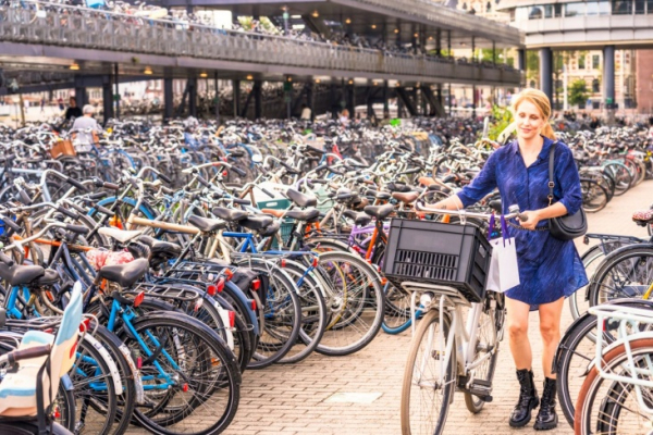 Велосипед популярен в самых разных странах как транспорт