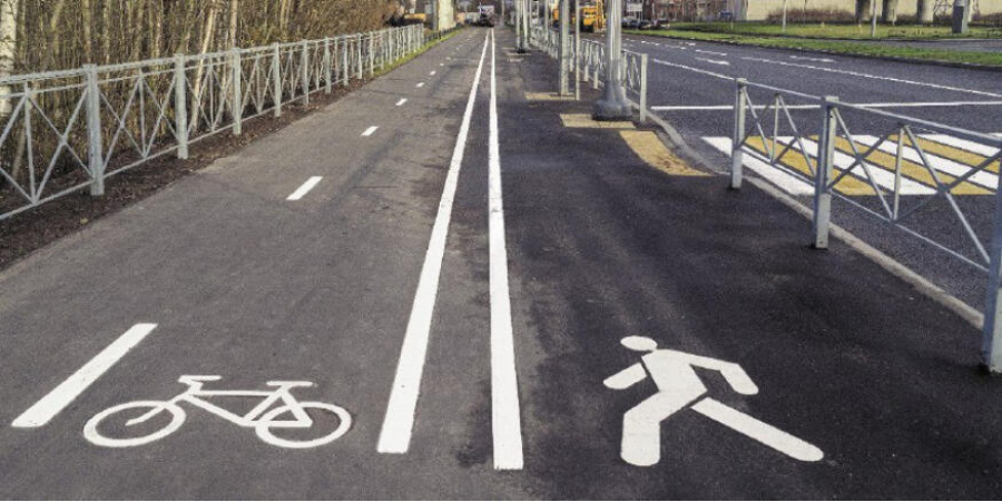 Сеть велодорожек Питера развивается несмотря на сложности