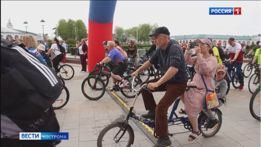 «Мазаец» в пути: веломарафон «Россия» движется по Золотому кольцу